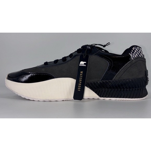 NEW Sorel Women's Ona Blvd Classic Sneakers Size 11 Waterproof Black & White NIB - Picture 11 of 13
